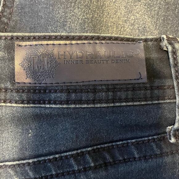 HYDRAULIC, SIZE 12, BLUE SKINNY JEANS WITH DESIGN - Picture 4 of 7